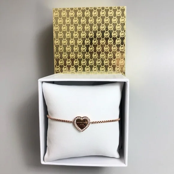 Michael Kors Jewelry Michael Kors Heritage Rose Gold Crystal
